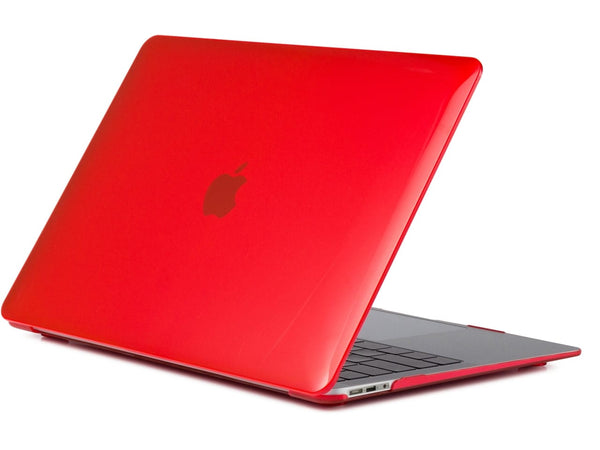 Screenguard MacBook Air 13 Hard Case Hülle rot hochglanz