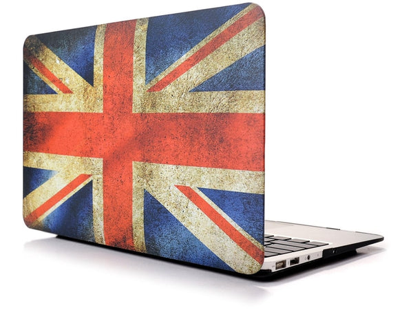 Screenguard MacBook Air 13 Hard Case Hülle UK/GB Flagge matt