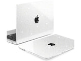 Screenguard MacBook Air 13 M1 Hard Case Hülle Glitzer clear hochglanz