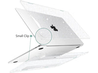 Screenguard MacBook Air 13 M1 Hard Case Hülle Glitzer clear hochglanz