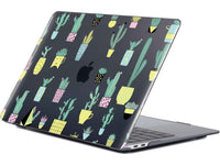 Screenguard MacBook Air 13 M2 Hard Case Hülle Cactus Lover schwarz hochglanz