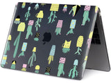 Screenguard MacBook Air 13 M2 Hard Case Hülle Cactus Lover schwarz hochglanz