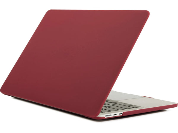 Screenguard MacBook Air 13 M2 Hard Case Hülle in bordeaux matt