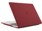 Screenguard MacBook Air 13 M2 Hard Case Hülle in bordeaux matt