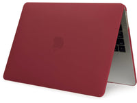 Screenguard MacBook Air 13 M2 Hard Case Hülle in bordeaux matt