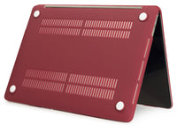 Screenguard MacBook Air 13 M2 Hard Case Hülle in bordeaux matt