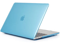 Screenguard MacBook Air 13 M2 Hard Case Hülle in hellblau hochglanz