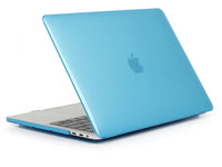 Screenguard MacBook Air 13 M2 Hard Case Hülle in hellblau hochglanz