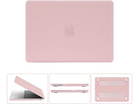 Screenguard MacBook Air 13 M2 Hard Case Hülle in rosa quarz matt