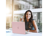 Screenguard MacBook Air 13 M2 Hard Case Hülle in rosa quarz matt