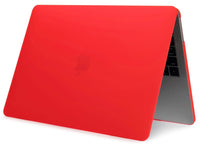 Screenguard MacBook Air 13 M2 Hard Case Hülle in rot matt