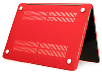 Screenguard MacBook Air 13 M2 Hard Case Hülle in rot matt