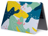 Screenguard MacBook Air 13 M2 Hard Case Hülle Modern abstract transparent matt