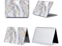 Screenguard MacBook Air 13 Retina Hard Case Hülle Marmor Achat