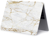 Screenguard MacBook Air 13 Retina Hard Case Hülle Marmor gold