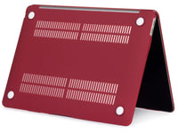 Screenguard MacBook Pro 13 M1, M2 Hard Case Hülle bordeaux matt