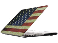 Screenguard MacBook Pro 13 Retina Hard Case Hülle USA Flagge matt