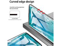 100% Fullscreen Curved Screen Protector Handy Display Schutz Glas für komplette Abdeckung des Motorola Edge Display in schwarz von Screenguard