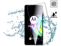 Case Friendly Screen Protector Handy Display Schutz Panzerglas Folie aus echtem 9H 2.5D Glas für Abdeckung des Motorola Edge 20 Lite Displays in transparent von Screenguard