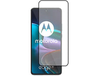 100% Fullscreen Curved Screen Protector Handy Display Schutz Glas für komplette Abdeckung des Motorola Edge 30 Display in schwarz von Screenguard