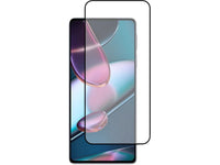 100% Fullscreen Curved Screen Protector Handy Display Schutz Glas für komplette Abdeckung des Motorola Edge 30 Pro Display in schwarz von Screenguard