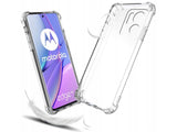 Hoch transparenter TPU Gummi Schutz Handy Hülle Clear Case klar mit verstärkten Schutzecken Bumper für das Motorola Edge 40 Display und Gehäuse in transparent von Screenguard