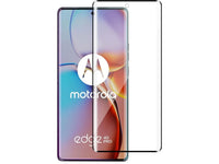 100% Fullscreen Curved Screen Protector Handy Display Schutz Glas für komplette Abdeckung des Motorola Edge 40 Pro Display in schwarz von Screenguard