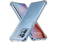 Hoch transparenter TPU Gummi Schutz Handy Hülle Clear Case klar mit verstärkten Schutzecken Bumper für das Motorola Edge 40 Pro Display und Gehäuse in transparent von Screenguard
