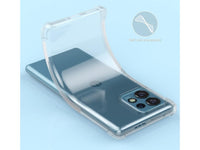 Hoch transparenter TPU Gummi Schutz Handy Hülle Clear Case klar mit verstärkten Schutzecken Bumper für das Motorola Edge 40 Pro Display und Gehäuse in transparent von Screenguard