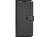 Lederhülle Karten Wallet Ledertasche Etui für Motorola Edge X30 in schwarz von Screenguard