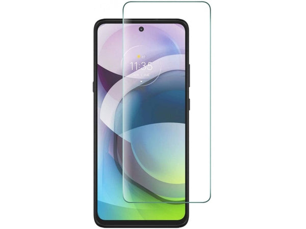 Case Friendly Screen Protector Handy Display Schutz Panzerglas Folie aus echtem 9H 2.5D Glas für Abdeckung des Motorola Moto G 5G Displays in transparent von Screenguard