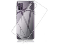 Gummi Hülle für Motorola Moto G10 aus flexiblem Soft TPU, kristallklar und transparent von Screenguard