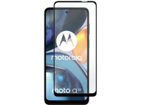 100% Fullscreen Curved Screen Protector Handy Display Schutz Glas für komplette Abdeckung des Motorola Moto G22 Display in schwarz von Screenguard