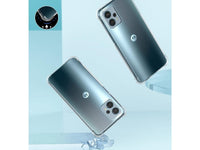Hoch transparenter TPU Gummi Schutz Handy Hülle Clear Case klar mit verstärkten Schutzecken Bumper für das Motorola Moto G23 Display und Gehäuse in transparent von Screenguard