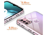 Gummi Hülle für Motorola Moto G30 aus flexiblem Soft TPU, kristallklar und transparent von Screenguard