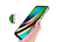 Gummi Hülle für Motorola Moto G30 aus flexiblem Soft TPU, kristallklar und transparent von Screenguard