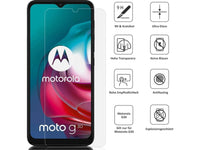 Case Friendly Screen Protector Handy Display Schutz Panzerglas Folie aus echtem 9H 2.5D Glas für Abdeckung des Motorola Moto G30 Displays in transparent von Screenguard