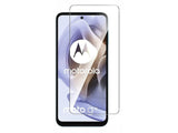 Case Friendly Screen Protector Handy Display Schutz Panzerglas Folie aus echtem 9H 2.5D Glas für Abdeckung des Motorola Moto G31 Displays in transparent von Screenguard