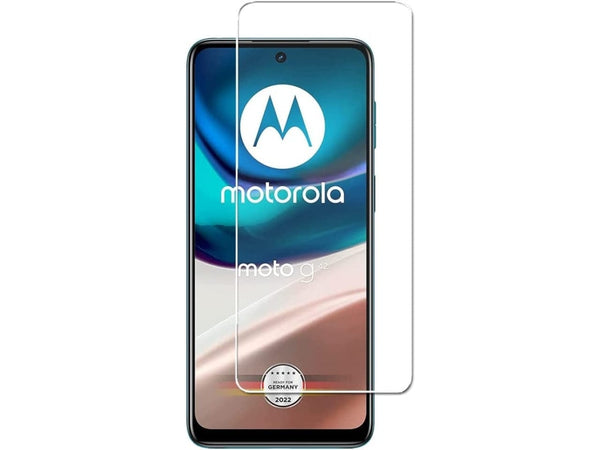 Case Friendly Screen Protector Handy Display Schutz Panzerglas Folie aus echtem 9H 2.5D Glas für Abdeckung des Motorola Moto G42 Displays in transparent von Screenguard