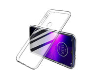 Gummi Hülle für Motorola Moto G8 Plus aus flexiblem Soft TPU, kristallklar und transparent von Screenguard