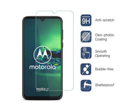 Case Friendly Screen Protector Handy Display Schutz Panzerglas Folie aus echtem 9H 2.5D Glas für Abdeckung des Motorola Moto G8 Plus Displays in transparent von Screenguard