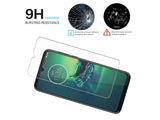 Case Friendly Screen Protector Handy Display Schutz Panzerglas Folie aus echtem 9H 2.5D Glas für Abdeckung des Motorola Moto G8 Plus Displays in transparent von Screenguard