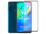 100% Fullscreen Curved Screen Protector Handy Display Schutz Glas für komplette Abdeckung des Motorola Moto G8 Power Display in schwarz von Screenguard