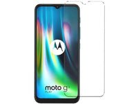 Case Friendly Screen Protector Handy Display Schutz Panzerglas Folie aus echtem 9H 2.5D Glas für Abdeckung des Motorola Moto G9 Play Displays in transparent von Screenguard