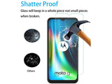 Case Friendly Screen Protector Handy Display Schutz Panzerglas Folie aus echtem 9H 2.5D Glas für Abdeckung des Motorola Moto G9 Play Displays in transparent von Screenguard