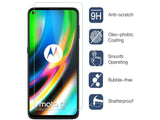 Case Friendly Screen Protector Handy Display Schutz Panzerglas Folie aus echtem 9H 2.5D Glas für Abdeckung des Motorola Moto G9 Plus Displays in transparent von Screenguard