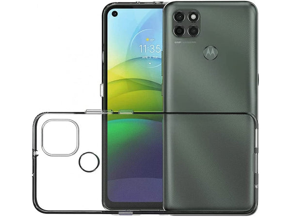 Gummi Hülle für Motorola Moto G9 Power aus flexiblem Soft TPU, kristallklar und transparent von Screenguard