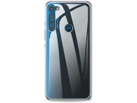 Gummi Hülle für Motorola One Fusion+ aus flexiblem Soft TPU, kristallklar und transparent von Screenguard