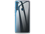 Gummi Hülle für Motorola One Fusion+ aus flexiblem Soft TPU, kristallklar und transparent von Screenguard