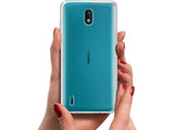 Gummi Hülle für Nokia 1.3 aus flexiblem Soft TPU, kristallklar und transparent von Screenguard